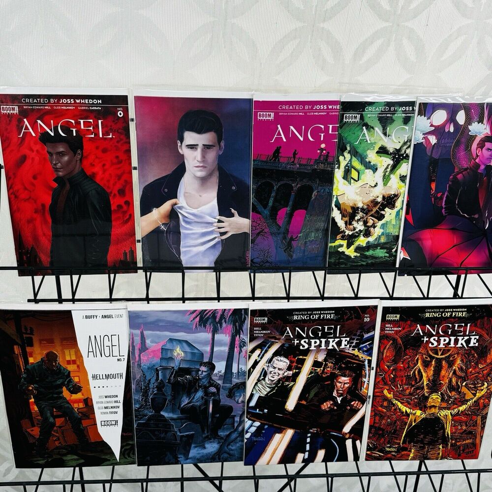 Angel 0-3 5 7 8 10‎ 12 Lot Boom Studios Hellmouth Ring Of Fire